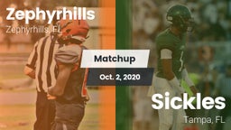 Matchup: Zephyrhills High vs. Sickles  2020