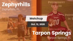 Matchup: Zephyrhills High vs. Tarpon Springs  2020