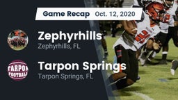 Recap: Zephyrhills  vs. Tarpon Springs  2020