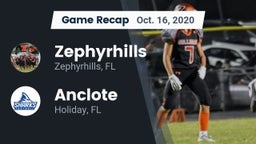 Recap: Zephyrhills  vs. Anclote  2020