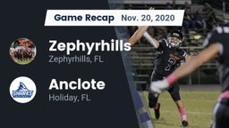 Recap: Zephyrhills  vs. Anclote  2020