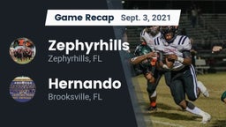 Recap: Zephyrhills  vs. Hernando  2021