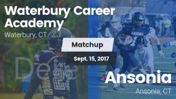 Matchup: Waterbury Career Aca vs. Ansonia  2016