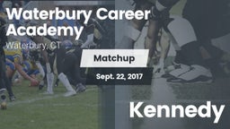 Matchup: Waterbury Career Aca vs. Kennedy  2016