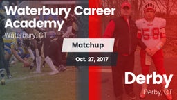 Matchup: Waterbury Career Aca vs. Derby  2016