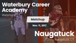 Matchup: Waterbury Career Aca vs. Naugatuck  2016