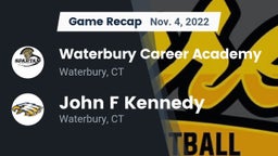 Recap: Waterbury Career Academy vs. John F Kennedy  2022