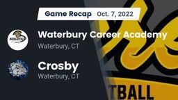 Recap: Waterbury Career Academy vs. Crosby  2022