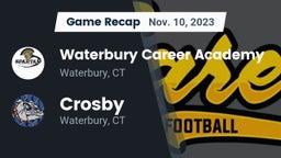 Recap: Waterbury Career Academy vs. Crosby  2023