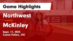 Northwest  vs McKinley  Game Highlights - Sept. 11, 2023