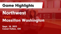 Northwest  vs Massillon Washington  Game Highlights - Sept. 18, 2023