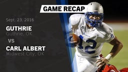 Recap: Guthrie  vs. Carl Albert   2016