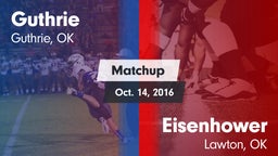 Matchup: Guthrie  vs. Eisenhower  2016