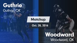 Matchup: Guthrie  vs. Woodward  2016