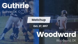 Matchup: Guthrie  vs. Woodward  2017