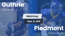 Matchup: Guthrie  vs. Piedmont  2018