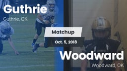 Matchup: Guthrie  vs. Woodward  2018