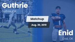 Matchup: Guthrie  vs. Enid  2018