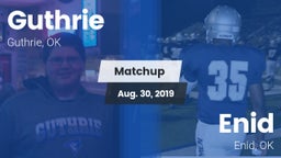 Matchup: Guthrie  vs. Enid  2019