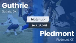 Matchup: Guthrie  vs. Piedmont  2019