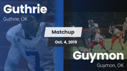 Matchup: Guthrie  vs. Guymon  2019