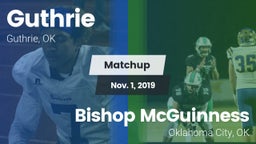 Matchup: Guthrie  vs. Bishop McGuinness  2019