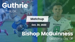 Matchup: Guthrie  vs. Bishop McGuinness  2020