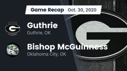 Recap: Guthrie  vs. Bishop McGuinness  2020