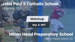 Matchup: John Paul II Catholi vs. Hilton Head Preparatory School 2017
