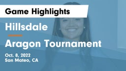 Hillsdale  vs Aragon Tournament  Game Highlights - Oct. 8, 2022