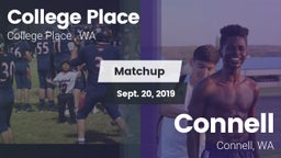 Matchup: College Place High S vs. Connell  2019