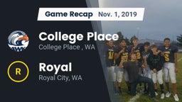 Recap: College Place   vs. Royal  2019