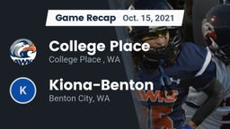 Recap: College Place   vs. Kiona-Benton  2021