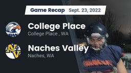 Recap: College Place   vs. Naches Valley  2022