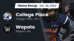 Recap: College Place   vs. Wapato  2022