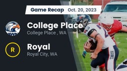 Recap: College Place   vs. Royal  2023
