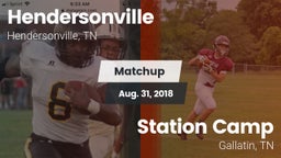 Matchup: Hendersonville High vs. Station Camp 2018