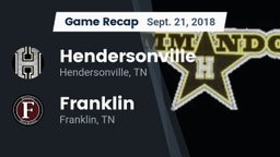 Recap: Hendersonville  vs. Franklin  2018