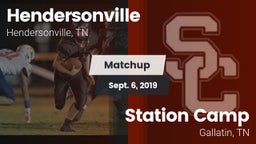 Matchup: Hendersonville High vs. Station Camp 2019