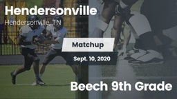 Matchup: Hendersonville High vs. Beech 9th Grade 2020
