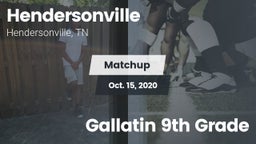 Matchup: Hendersonville High vs. Gallatin 9th Grade 2020