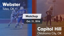 Matchup: Webster  vs. Capitol Hill  2016