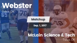 Matchup: Webster  vs. McLain Science & Tech  2017