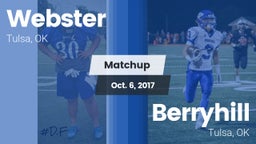 Matchup: Webster  vs. Berryhill  2017