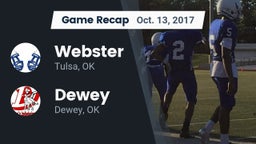 Recap: Webster  vs. Dewey  2017