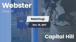 Matchup: Webster  vs. Capital Hill 2017