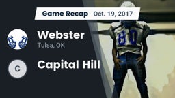Recap: Webster  vs. Capital Hill 2017