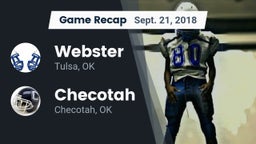 Recap: Webster  vs. Checotah  2018