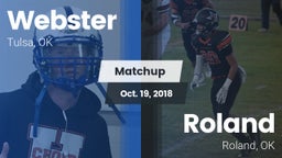 Matchup: Webster  vs. Roland  2018