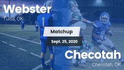 Matchup: Webster  vs. Checotah  2020